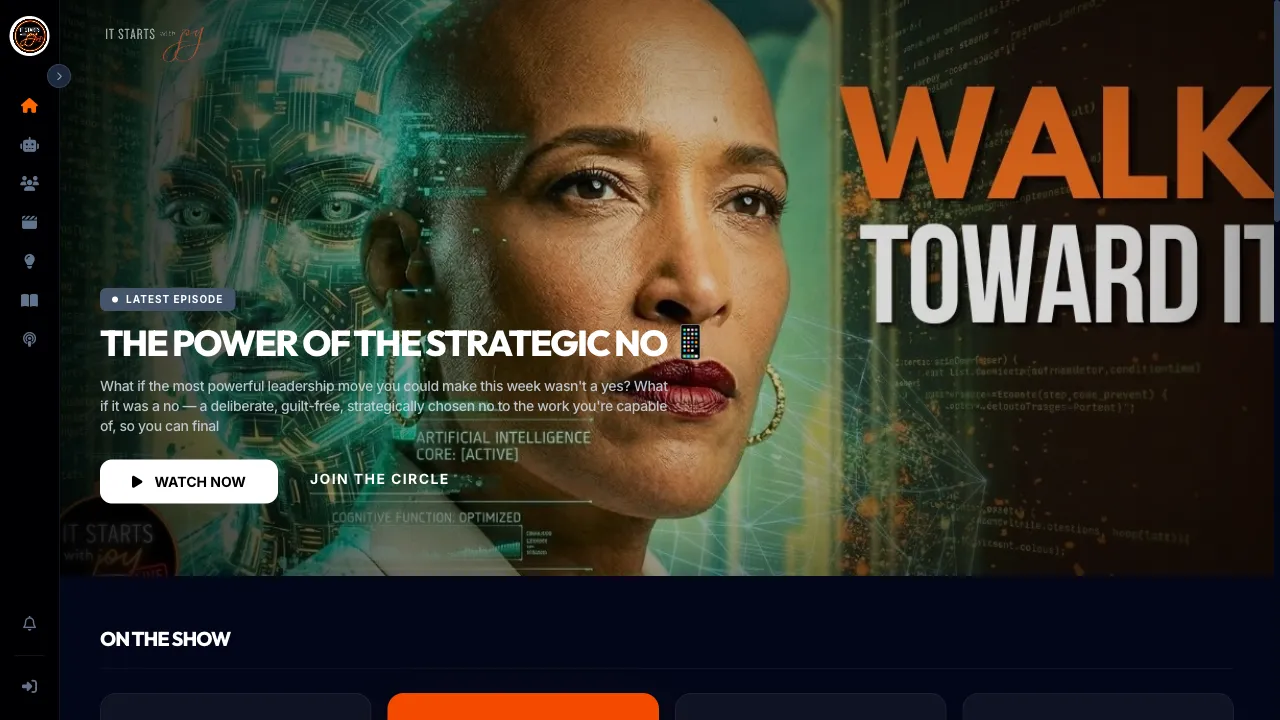 It Starts with Joy community platform